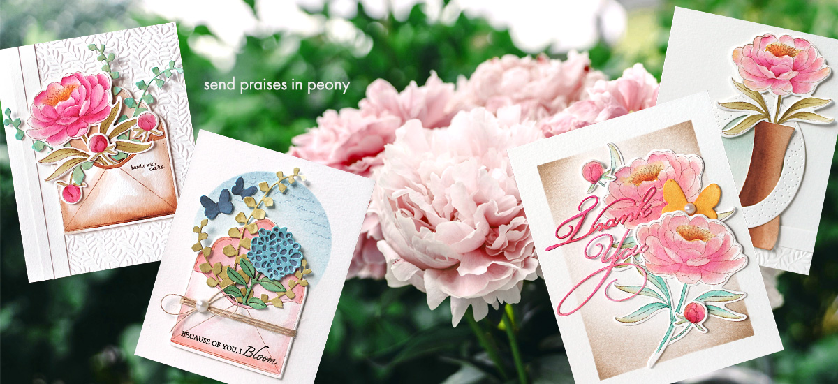 Penny Black's 2025 Flower of the Month Peony